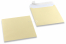 Envelopes madrepérola coloridos champanhe - 170 x 170 mm | PIT Packaging.pt | Envelopesonline