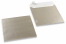 Envelopes madrepérola coloridos prateado - 170 x 170 mm | PIT Packaging.pt | Envelopesonline