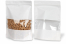 Saco com base e janela - branco, 250 x 340 x 120 mm, 3000 ml | PIT Packaging.pt | Envelopesonline