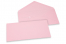 Envelopes de cartões de felicitações coloridos - Cor-de-rosa claro, 110 x 220 mm | PIT Packaging.pt | Envelopesonline