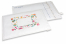 Envelopes de bolhas brancos da Páscoa - cores brilhantes | PIT Packaging.pt | Envelopesonline