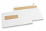 Envelopes com janela branco sujo, 162 x 229 mm (C5), janela à esquerda 40 x 110 mm, posição da janela 20 mm do esquerda e 72 mm do baixo, 90 gsm, aprox. 7 g por unidade  | PIT Packaging.pt | Envelopesonline