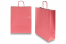 Sacos de papel com alças torcidas - vermelho veludo, 320 x 120 x 410 mm, 100 gr | PIT Packaging.pt | Envelopesonline