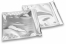 Envelopes coloridos de folha metalizada - Prateado 165 x 165 mm | PIT Packaging.pt | Envelopesonline