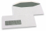Envelopes com janela, branco, 114 x 229 mm (C5/6), janela à esquerda 40 x 110 mm, posição da janela 20 mm do esquerda e 24 mm do baixo, 80 gramas, fecho com goma | PIT Packaging.pt | Envelopesonline