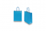 Sacos de papel com alças torcidas - azul, 180 x 80 x 220 mm, 90 gr | PIT Packaging.pt | Envelopesonline