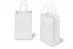 Sacos de papel com alças torcidas - branco, 140 x 80 x 210 mm, 90 gr | PIT Packaging.pt | Envelopesonline