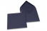 Envelopes de cartões de felicitações coloridos - Azul escuro, 155 x 155 mm | PIT Packaging.pt | Envelopesonline