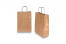 Sacos de papel com alças torcidas - bronze, 220 x 100 x 310 mm, 90 gr | PIT Packaging.pt | Envelopesonline