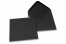  Envelopes de cartões de felicitações coloridos - Preto, 155 x 155 mm | PIT Packaging.pt | Envelopesonline
