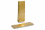 Sacos com fundo bloco coloridos - dourado 80 x 50 x 250 mm, 250 gr | PIT Packaging.pt | Envelopesonline
