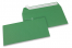 Envelopes de papel coloridos - Verde escuro, 110 x 220 mm | PIT Packaging.pt | Envelopesonline