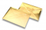 Envelopes metalizados acetinados Dourado | PIT Packaging.pt | Envelopesonline
