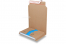 Embalagem para livros - enrole o embalagem em torno do livro - castanho | PIT Packaging.pt | Envelopesonline