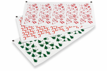 Selos alongados de Natal | PIT Packaging.pt | Envelopesonline