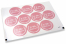 Selos para envelope de batizado - il mio battesimo rosa com grinalda branca | PIT Packaging.pt | Envelopesonline