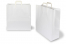 Sacos de papel com alças dobradas - branco, 450 x 170 x 420 mm | PIT Packaging.pt | Envelopesonline