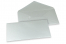  Envelopes de cartões de felicitações coloridos - Prateado metalizado, 110 x 220 mm | PIT Packaging.pt | Envelopesonline