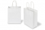 Sacos de papel com alças torcidas - branco, 180 x 80 x 220 mm, 90 gr | PIT Packaging.pt | Envelopesonline