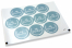 Selos para envelope de batizado - mi bautizo azul com grinalda branca | PIT Packaging.pt | Envelopesonline