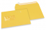 Amarelo botão-de-ouro, envelopes coloridos com janela, 162 x 229 mm (A5), janela à esquerda, formato da janela 45 x 90 mm, posição da janela a 20 mm da esquerda / 60 mm de baixo, fecho adesivo, papel colorido 120 gramas | PIT Packaging.pt | Envelopesonline