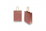 Sacos de papel com alças torcidasp - vermelho metalizado, 180 x 80 x 220 mm, 90 gr | PIT Packaging.pt | Envelopesonline
