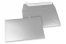 Envelopes de papel coloridos - Prateado metalizado, 114 x 162 mm | PIT Packaging.pt | Envelopesonline