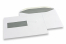 Envelopes com janela, branco, 162 x 229 mm (C5), janela à esquerda 40 x 110 mm, posição da janela 20 mm do esquerda e 72 mm do baixo, 90 gramas, fecho com goma, peso unit. aprox. 7 g. | PIT Packaging.pt | Envelopesonline