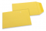 Envelopes de bolso coloridos - amarelo botão-de-ouro, 85 x 125 mm | PIT Packaging.pt | Envelopesonline