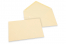 Envelopes de cartões de felicitações coloridos - Branco marfim, 133 x 184 mm | PIT Packaging.pt | Envelopesonline