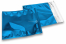 Envelopes de folha metalizada coloridos - Azul 165 x 165 mm | PIT Packaging.pt | Envelopesonline