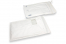 Envelopes almofadados brancos com janela - 225 x 340 mm, janela à esquerda 55 x 90 mm, posição da janela 15 mm do esquerda e 70 mm do cima | PIT Packaging.pt | Envelopesonline