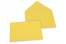  Envelopes de cartões de felicitações coloridos - Amarelo açafrão, 114 x 162 mm | PIT Packaging.pt | Envelopesonline