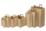 Sacos de papel com alças dobradas - castanho | PIT Packaging.pt | Envelopesonline