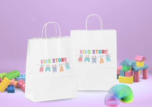 Sacos de papel com alças torcidas | PIT Packaging.pt | Envelopesonline