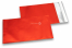 Envelope colorido de película metalizada mate - Vermelho 114 x 162 mm | PIT Packaging.pt | Envelopesonline