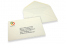 Envelopes de cartões de felicitações creme - exemplo impresso | PIT Packaging.pt | Envelopesonline