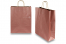 Sacos de papel com alças torcidas - vermelho metalizado, 320 x 120 x 410 mm, 100 gr | PIT Packaging.pt | Envelopesonline