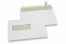 Envelopes para impressora a laser, 156 x 220 mm (EA5), janela à esquerda 40 x 110 mm, posição da janela 20 mm do esquerda e 66 mm do baixo, peso unit. aprox. 6 g.  | PIT Packaging.pt | Envelopesonline