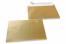 Envelopes madrepérola coloridos dourado - 162 x 229 mm | PIT Packaging.pt | Envelopesonline
