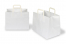 Sacos de papel com alças dobradas - branco, 317 x 218 x 245 mm | PIT Packaging.pt | Envelopesonline