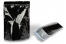 Sacos com fundo bloco pretos brilhante - 200 x 300 x 100 mm, 1800 ml | PIT Packaging.pt | Envelopesonline
