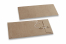 Envelopes com fecho de corda e arruela - 110 x 220 mm, castanho kraft | PIT Packaging.pt | Envelopesonline