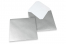 Envelopes de cartões de felicitações coloridos - Prateado, 155 x 155 mm | PIT Packaging.pt | Envelopesonline