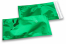 Envelopes coloridos de folha metalizada - Verde 114 x 229 mm | PIT Packaging.pt | Envelopesonline