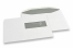 Envelopes com janela, branco, 162 x 229 mm (C5), janela à direita 40 x 110 mm, posição da janela 15 mm do direita e 72 mm do baixo, 90 gramas, fecho com goma, peso unit. aprox. 7 g. | PIT Packaging.pt | Envelopesonline