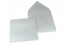 Envelopes de cartões de felicitações coloridos - Prateado metalizado, 155 x 155 mm | PIT Packaging.pt | Envelopesonline