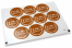 Selos para envelope de batizado - il mio battesimo castanho com grinalda branca | PIT Packaging.pt | Envelopesonline