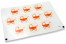 Selos para envelope de nascimento - carrinho de beb&eacute; vermelho | PIT Packaging.pt | Envelopesonline