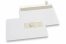 Envelopes para impressora a laser, 162 x 229 mm (C5), janela à direita 40 x 110 mm, posição da janela 15 mm do direita e 72 mm do baixo, peso unit. aprox. 7 g.  | PIT Packaging.pt | Envelopesonline